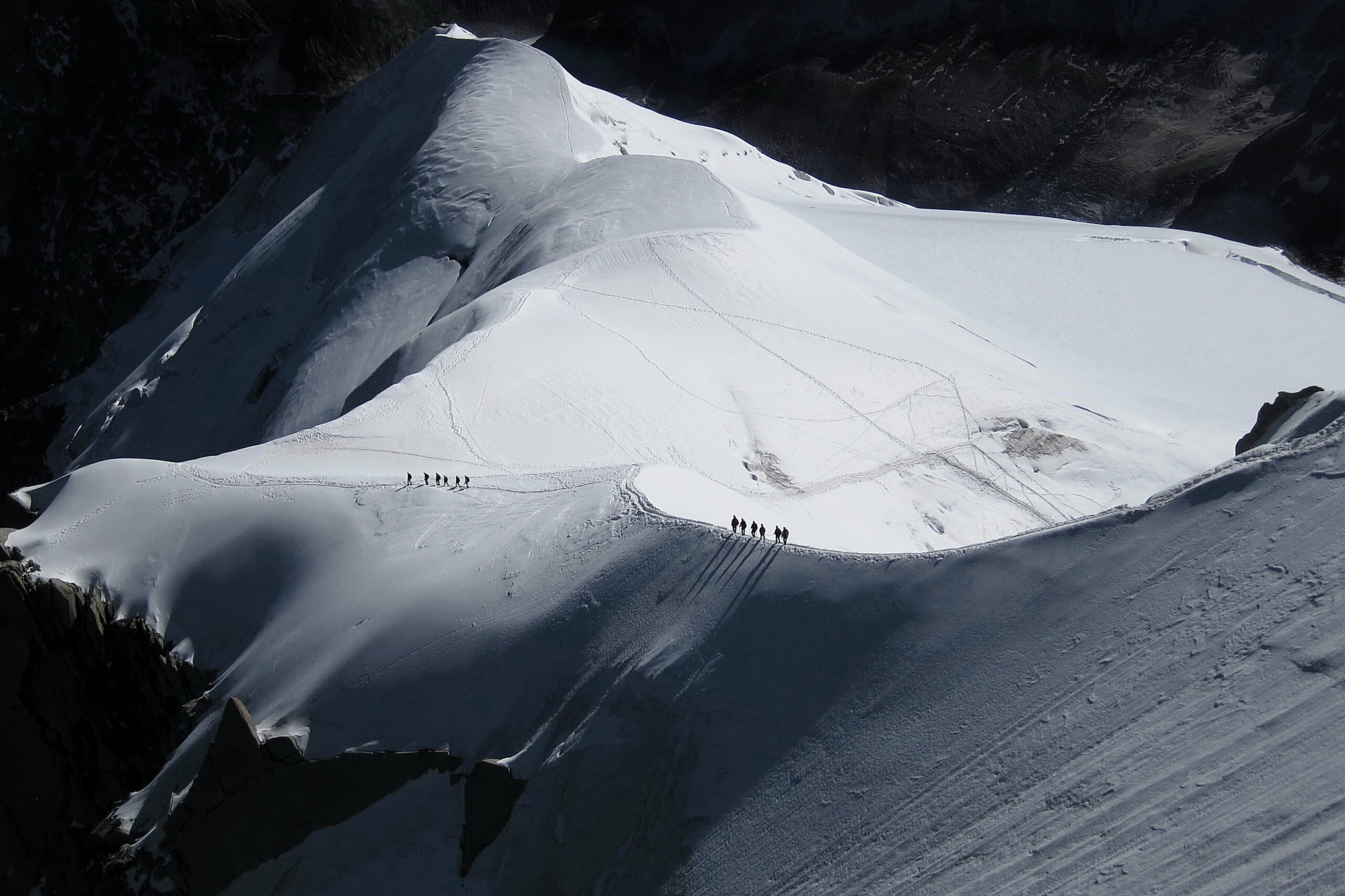 The Descent - Arête des Cosmiques | Aiguille du Midi | Chamonix-Mont-Blanc