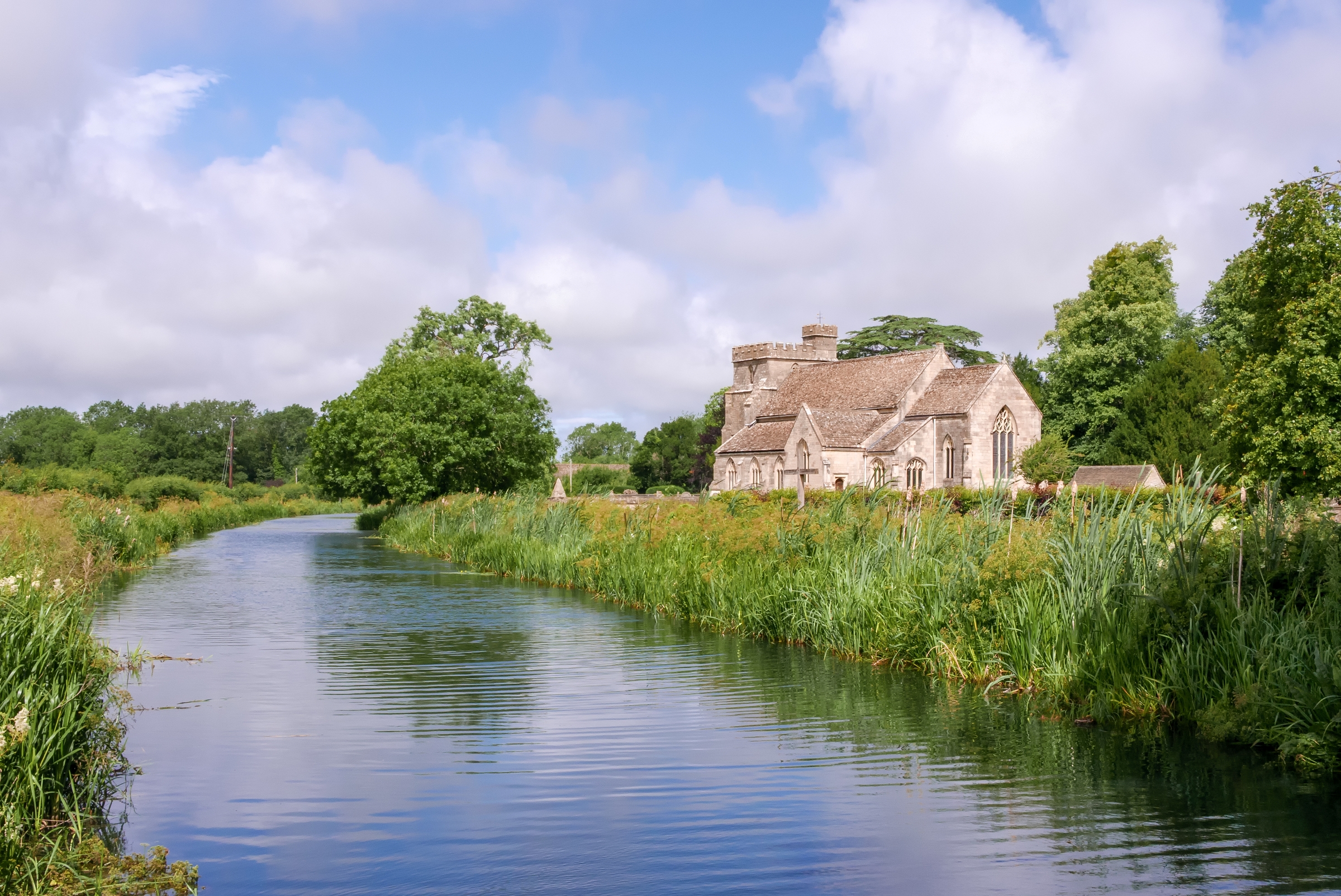 St Cyr's Church & Stroudwater Navigation